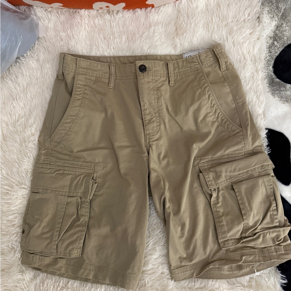 Gap Tan Khaki Cargo Shorts Men’s 31 New